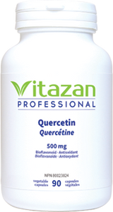 Quercetin 98% 500mg, 90 Veg Caps, Vitazan