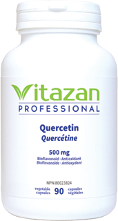 Quercetin 98% 500mg, 90 Veg Caps, Vitazan