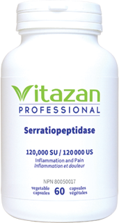 Serratiopeptidase, 60 Caps, Vitazan