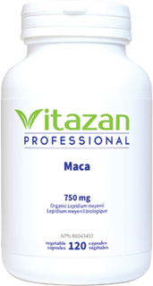 Maca 750mg, 120 Veg Caps, Vitazan