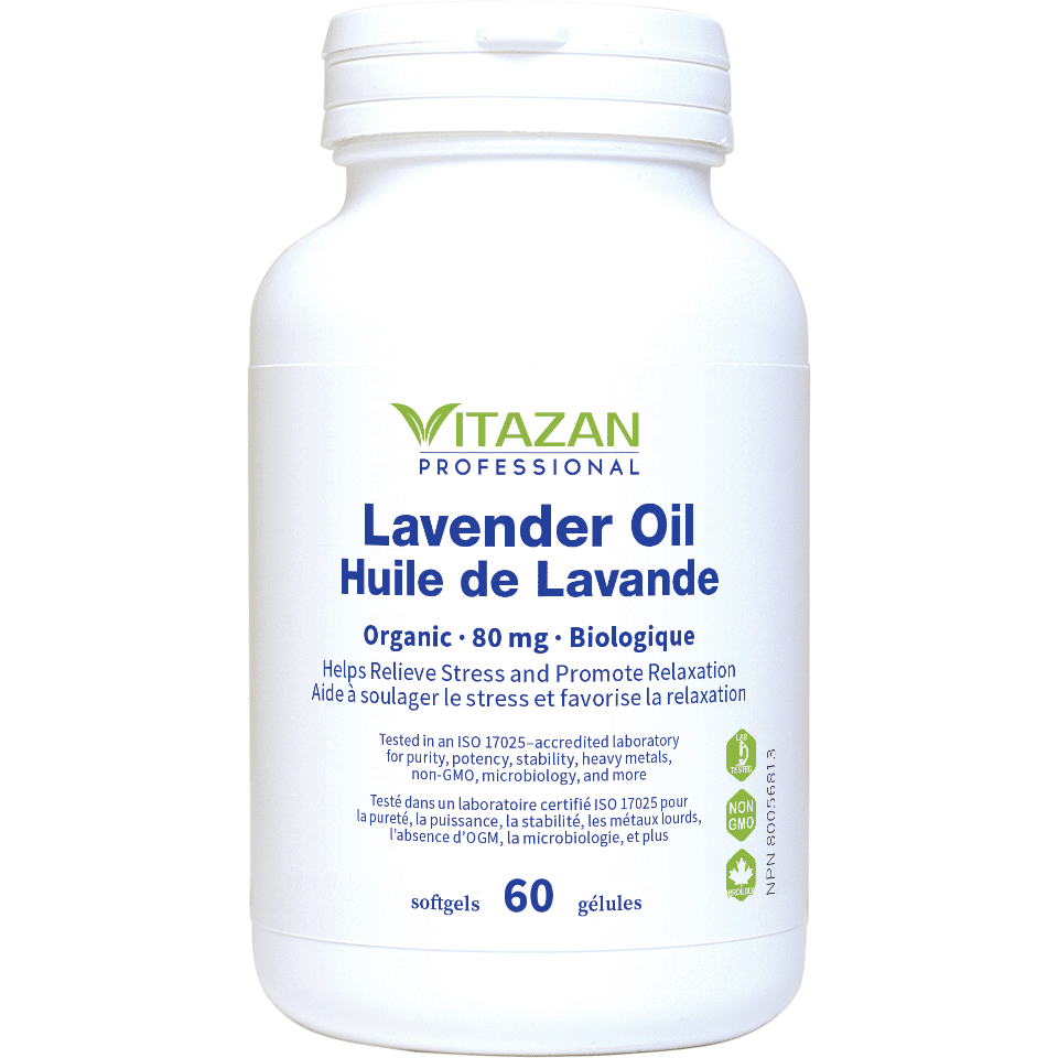 Lavender Oil, 60 Softgels, Vitazan