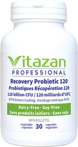 Recovery Probiotic 120, 30 Veg Caps, Vitazan