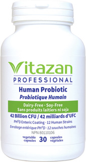 Human Probiotic, 30 Veg Caps, Vitazan