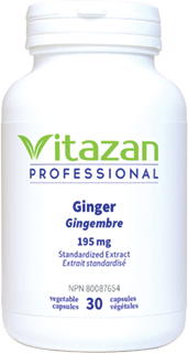 Ginger, 30 Veg Caps Vitazan