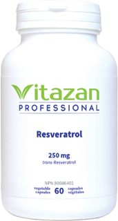 Resveratrol 250mg, 60 Caps, Vitazan