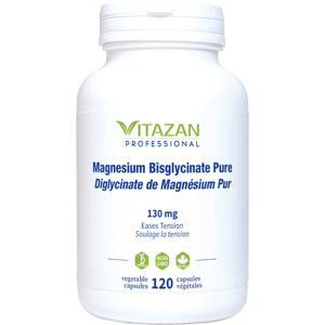 Magnesium Bisglycinate 150mg, 120 Veg Caps, Vitazan