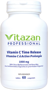 Vitamin C Time Release 1000mg, 60 Tabs, Vitazan