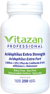 Acidophilus Extra Strength, 120 & 250 Veg Caps, Vitazan