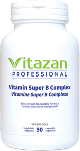 Vitamin Super B Complex, 90 Veg Caps, Vitazan